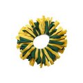 Spirit Pomchies  Ponytail Holder - Bottle Green/Yellow Gold